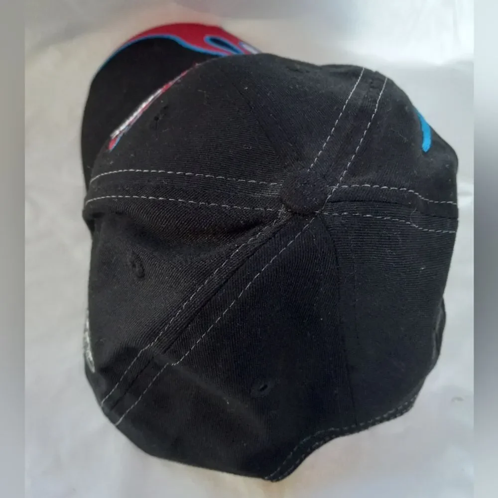 Talladega Super Speedway Black and White Hat Cap